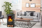 Mobile electric fireplace Foyer Helsinki