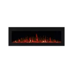 cheminee electrique murale volcano 3xl rouge