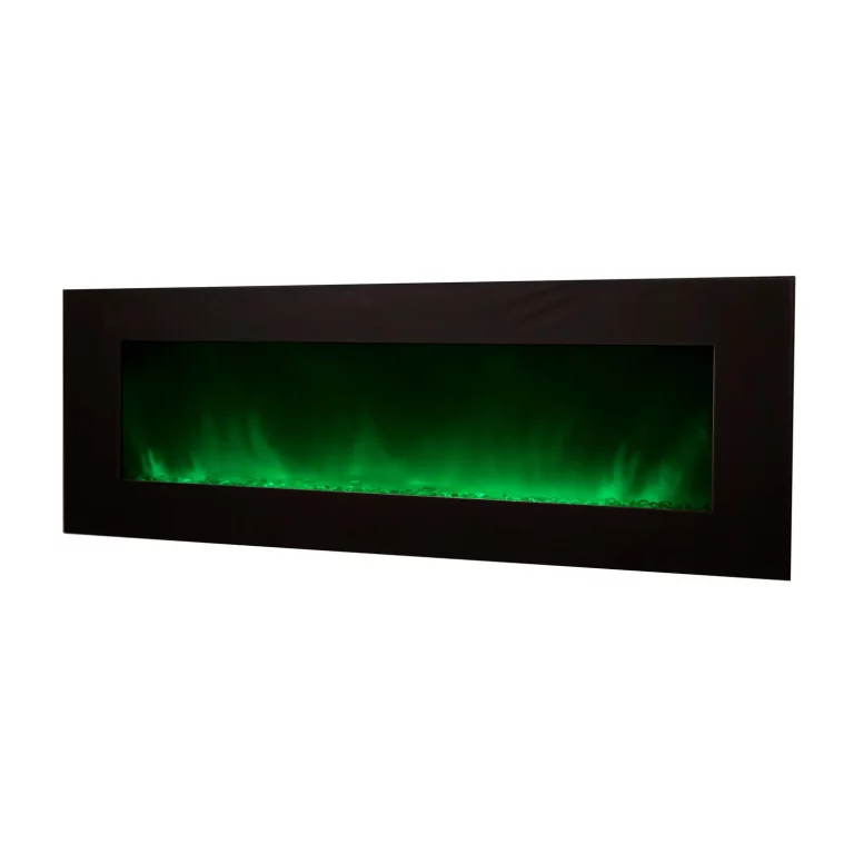 cheminee electrique murale volcano 5xl vert