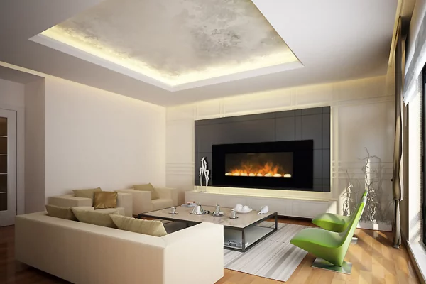 Volcano XXL wall-mounted electric fireplace