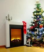 Avoriaz electric fireplace