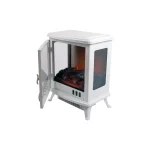 Caminetto elettrico mobile Fire Glass