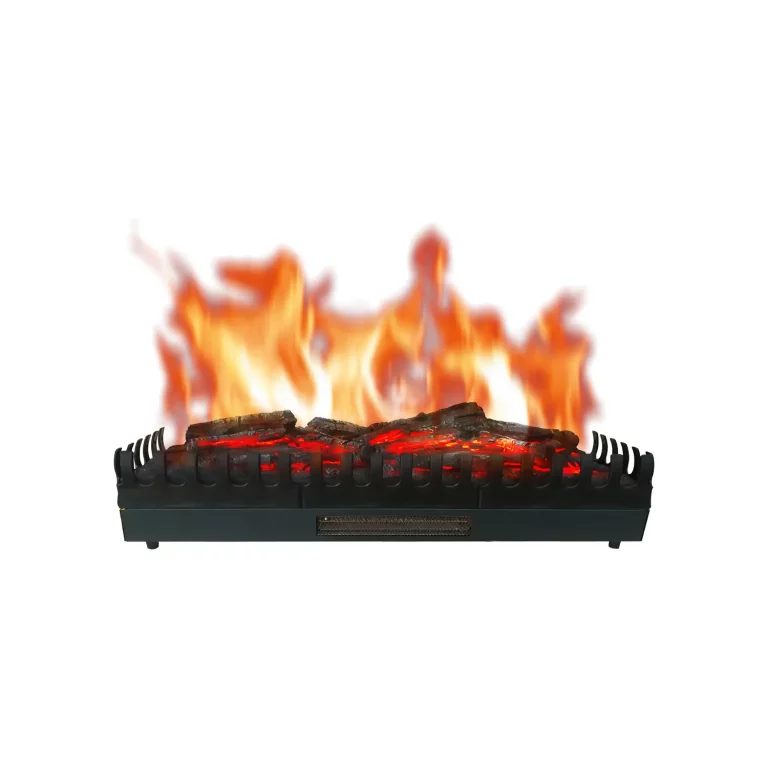 Mobile electric fireplace Log fireplace 3XL