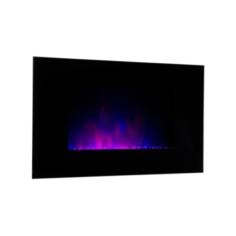 Volcano wall-mounted electric fireplace