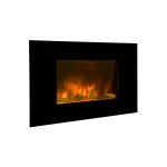 cheminee electrique murale volcano orange accessoires